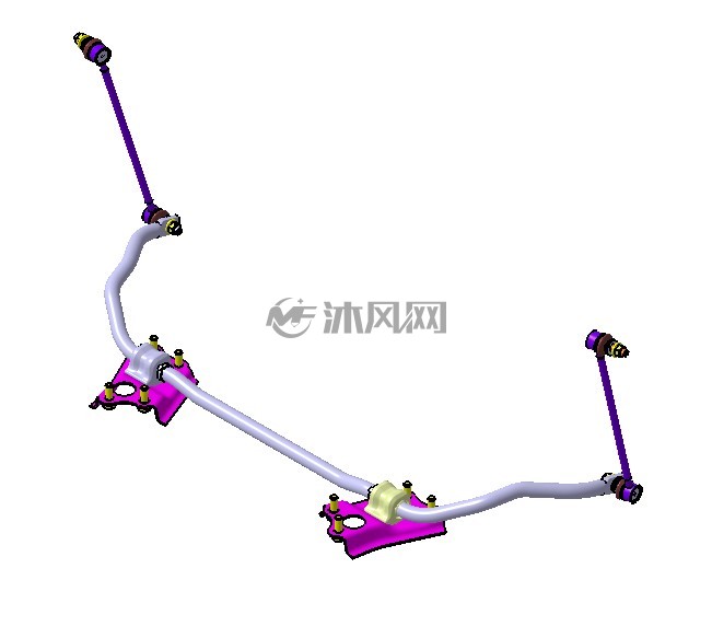 汽车横向稳定杆图