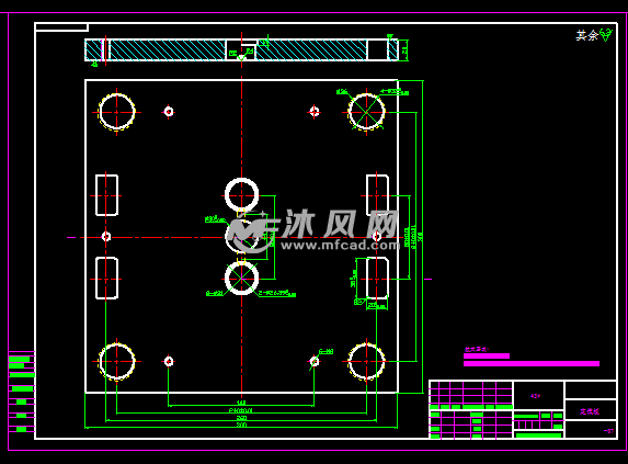 挂套注塑模具设计