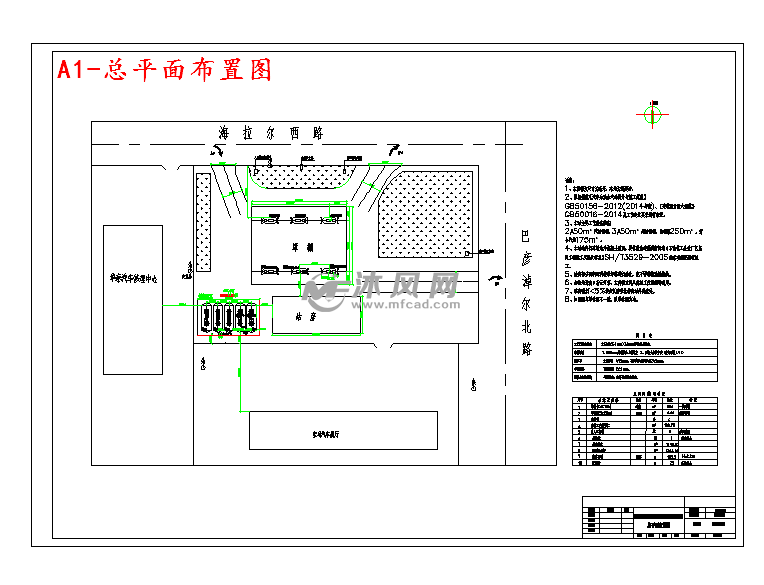 准旗大陆新区加油站初步设计