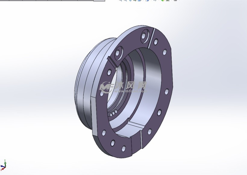 罗茨风机驱动端轴承座