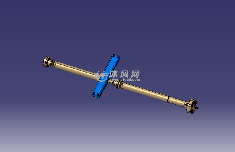 汽车传动轴模型设计