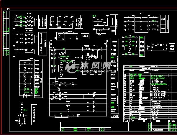 vs1进线电开关柜原理图 - 箱体类图纸 - 沐风网