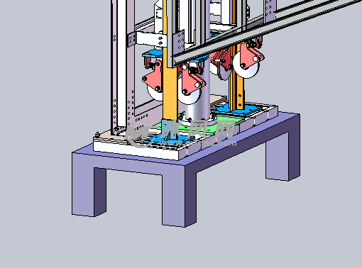 液压缸升降机构