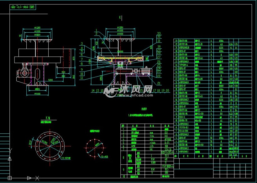 2000圆盘给料机设计