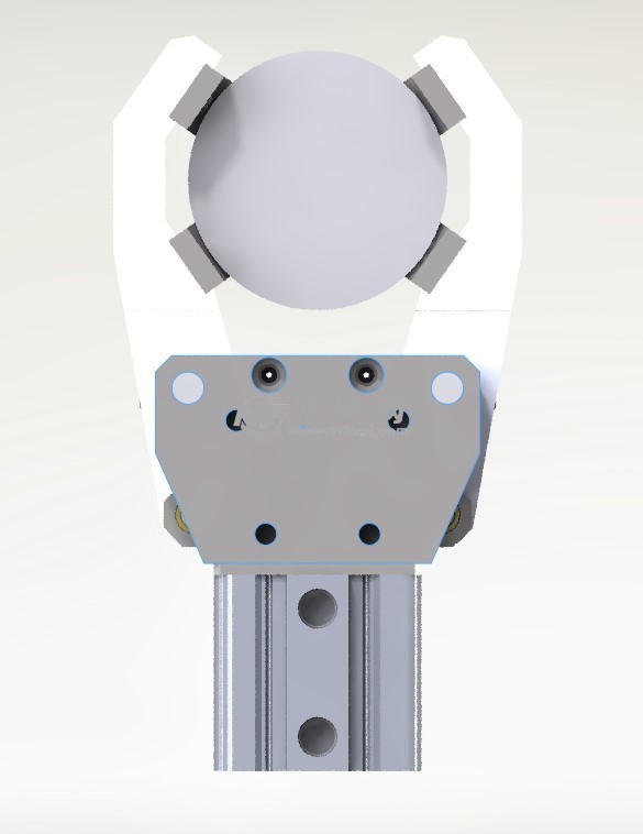 一种500t气动夹爪