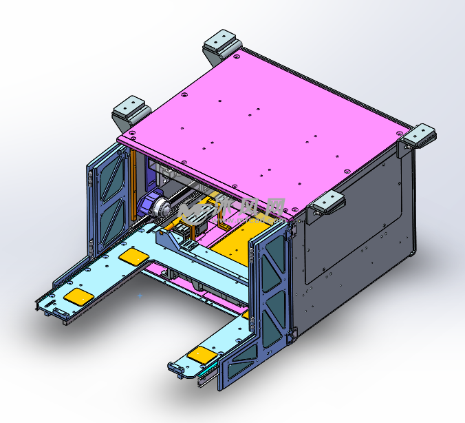 弹出式电池充电机构
