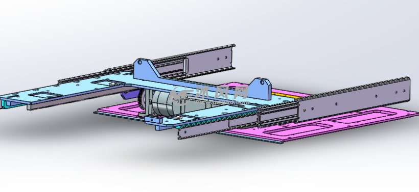 弹出式电池充电机构