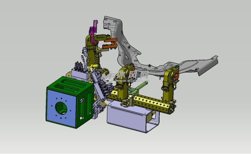 轮罩生产工艺工装设备