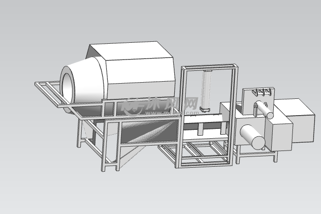 茶叶烘干机3d设计