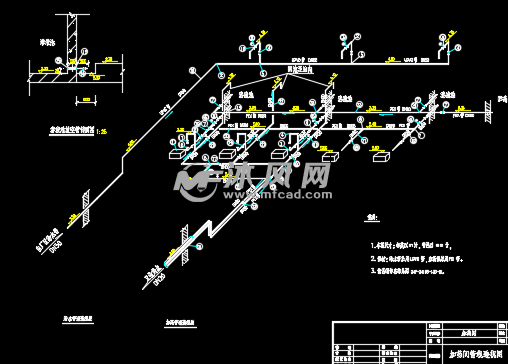 大型污水厂加药间工艺设计方案图纸