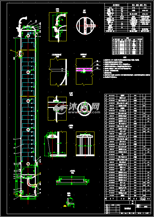 硫化氢吸收工段再生塔硫化氢解吸塔单溢流