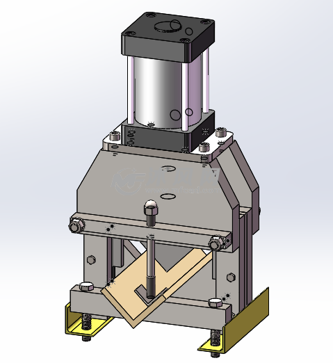 包装木条剪切机 - 机械加工图纸 - 沐风网