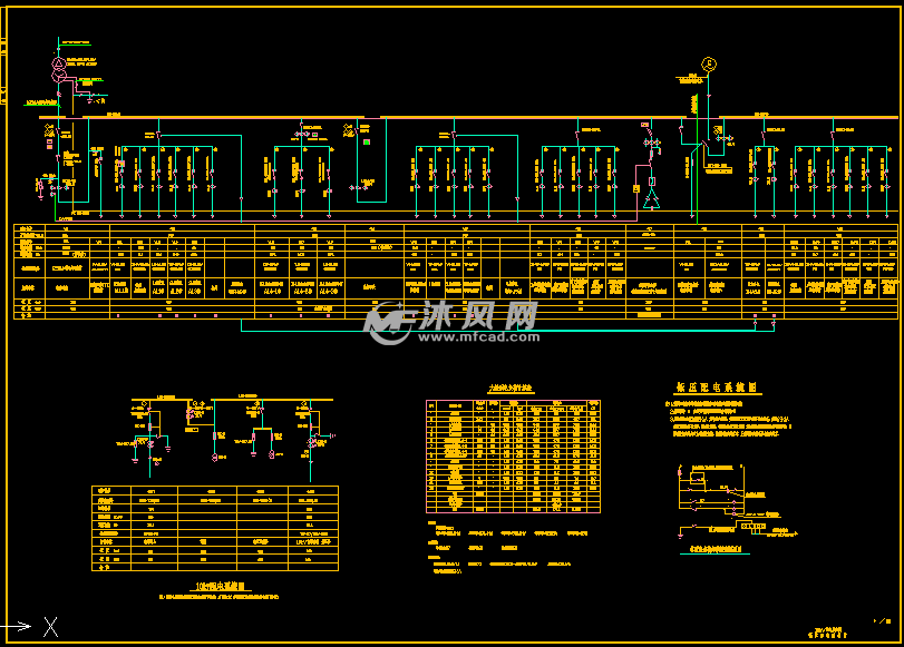 十五层电梯公寓住宅楼房电气施工图纸
