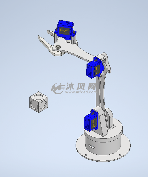 機械臂設計模型圖紙