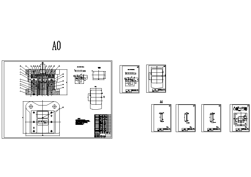 矩形盒落料拉伸复合模具设计