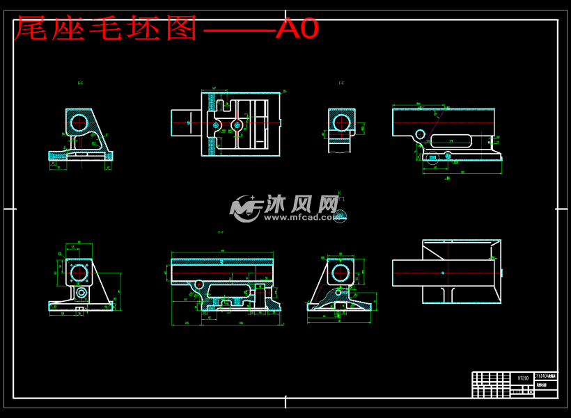 cy6140a数控机床尾座体的工艺规程规