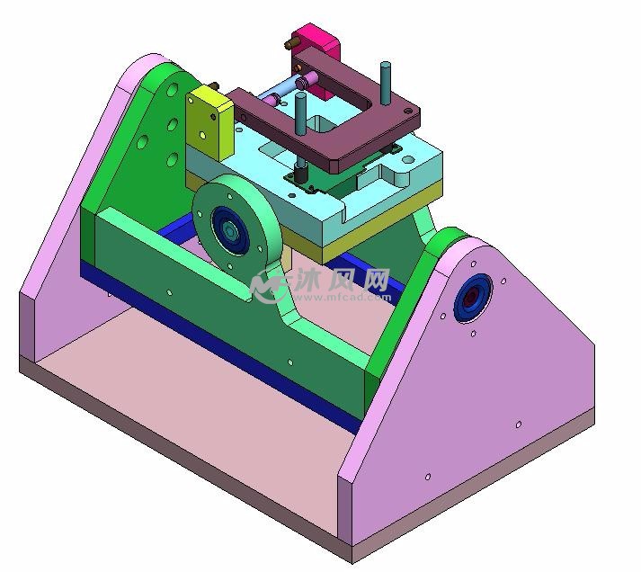 360度旋转重力测试治具
