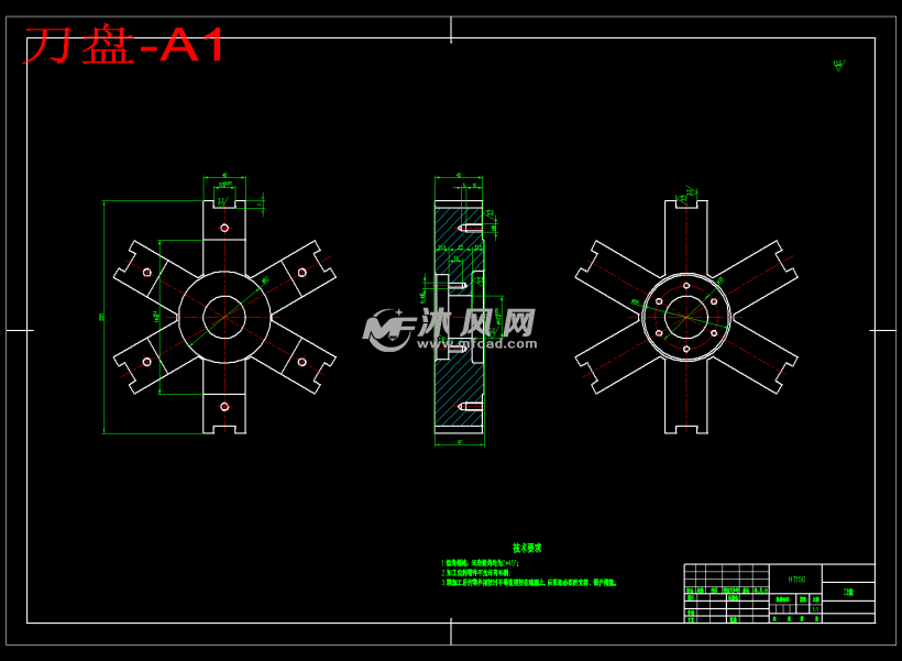 数控机床自动回转刀架机构设计 - 设计方案图纸 - 沐风网