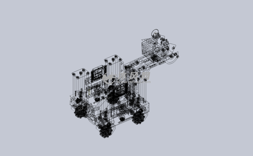 三维ftc机器人 - 机器人模型图纸 - 沐风网