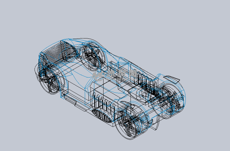 跑车(改装)设计模型