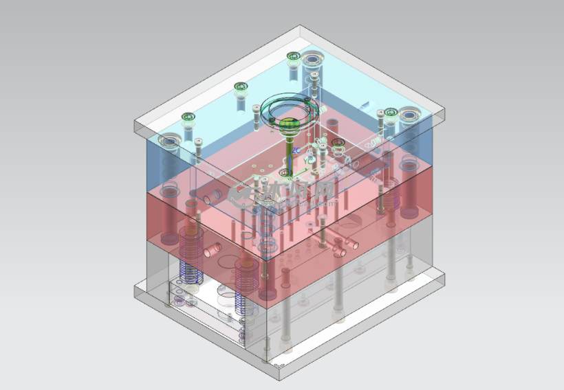 花盆的注塑模具设计及模流分析
