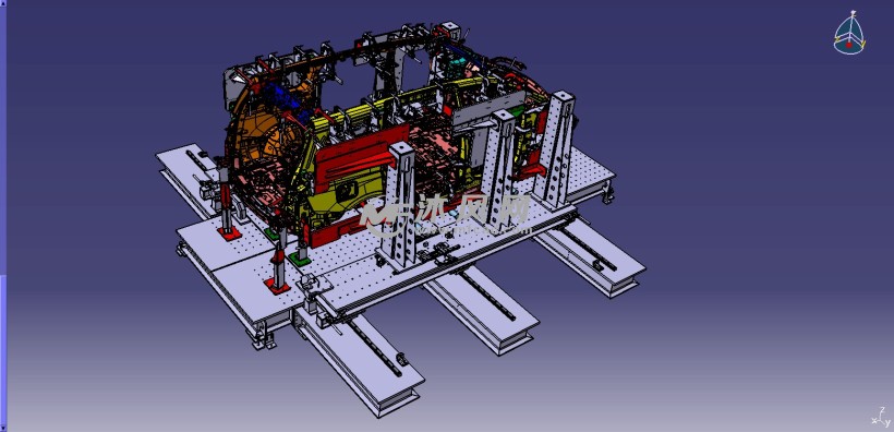 汽车车身骨架焊接夹具设计