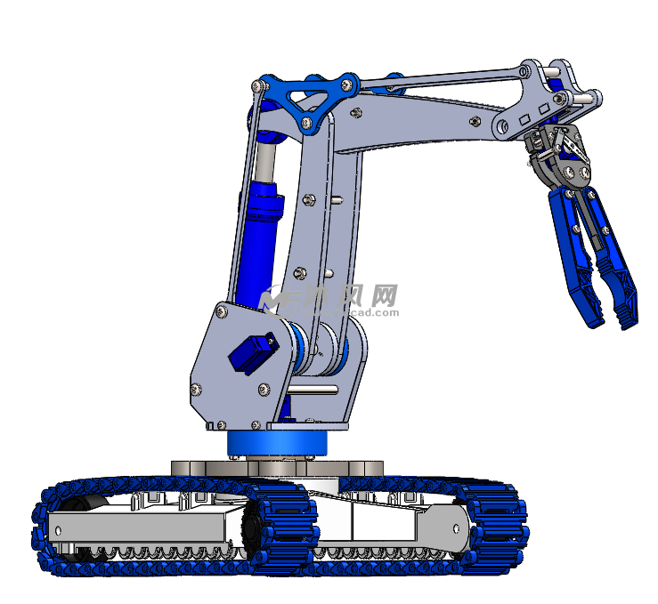 机械臂模型三维