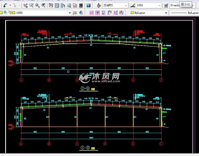 门式轻钢架式厂房结构