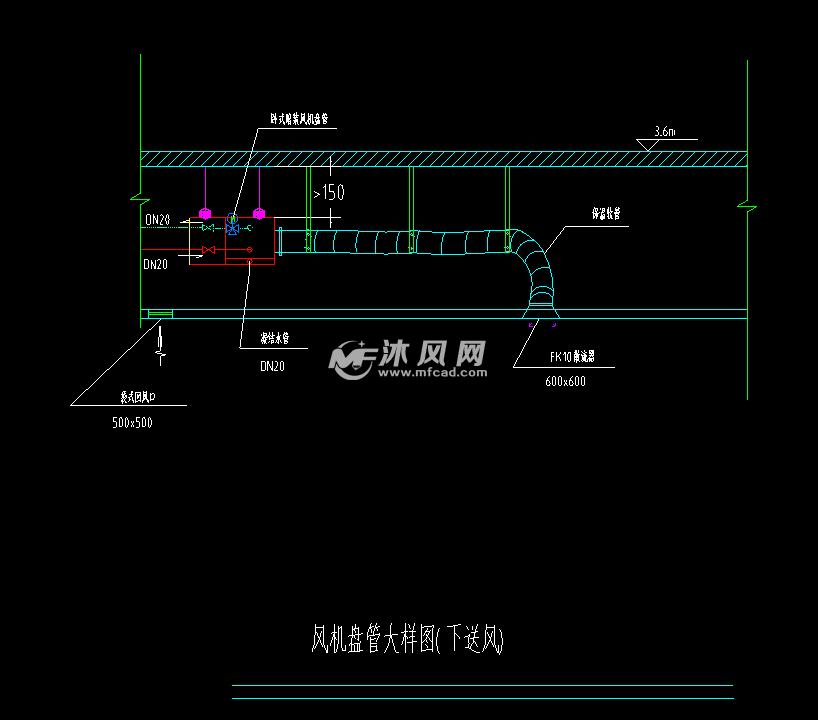 风机盘管安装大样