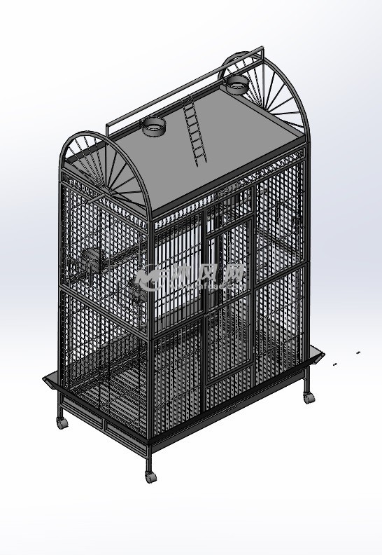 鸽子笼模型设计图