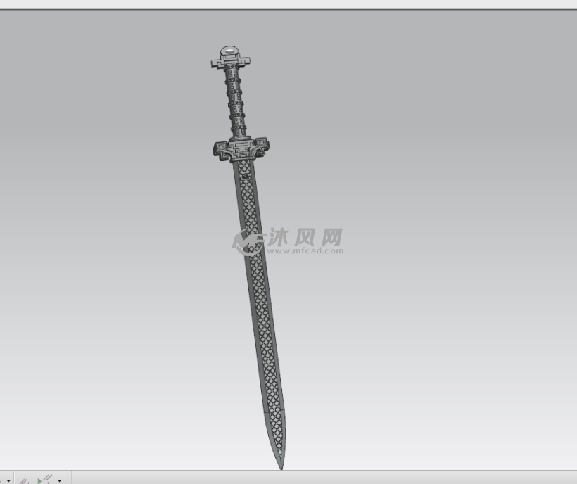 秦时明月天问剑设计 - 玩具公仔图纸 - 沐风网