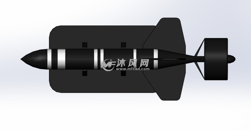 魚雷模型sw建模