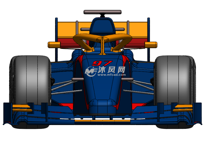 f1-方程式赛车 - 专用车图纸 - 沐风网