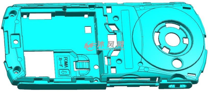 手機殼注塑模具圖紙