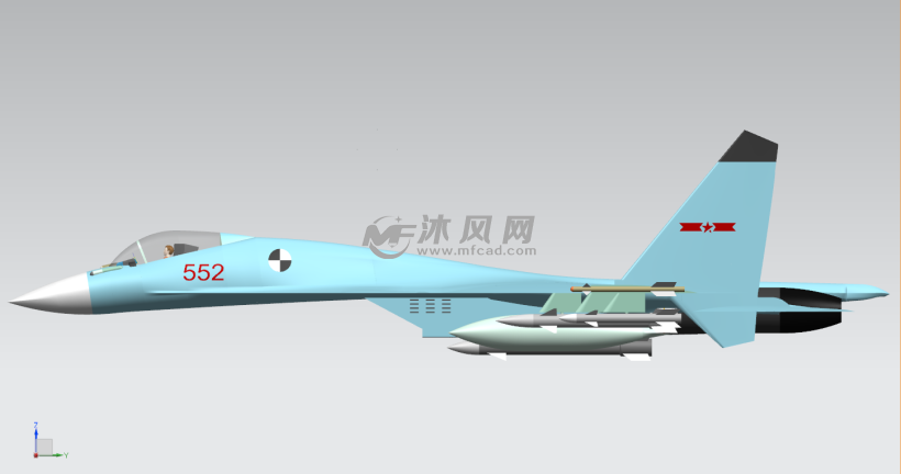国产歼15舰载机11尺寸