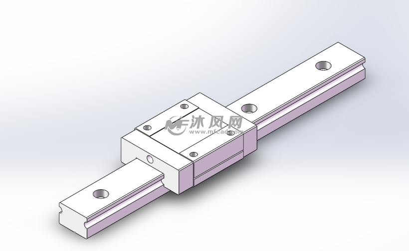 提升机构3d设计 - 输送和提升设备图纸 - 沐风网