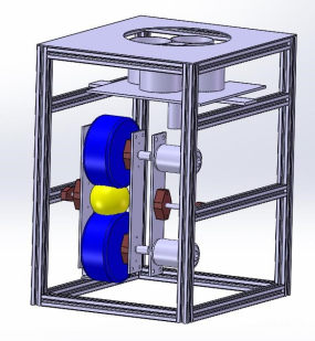 网球发球机模型设计图纸合集的封面图