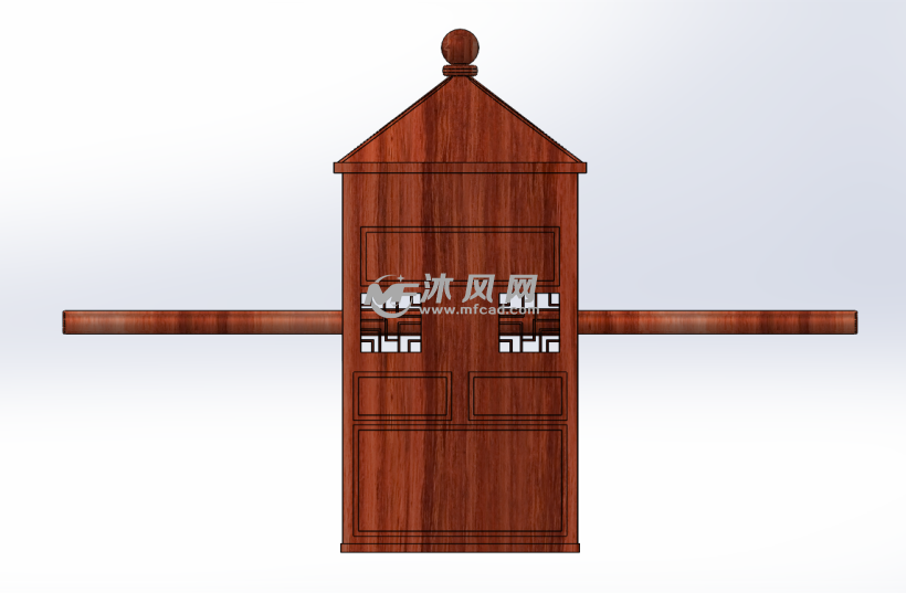 喜轿sw建模 - 交通运输图纸 - 沐风网