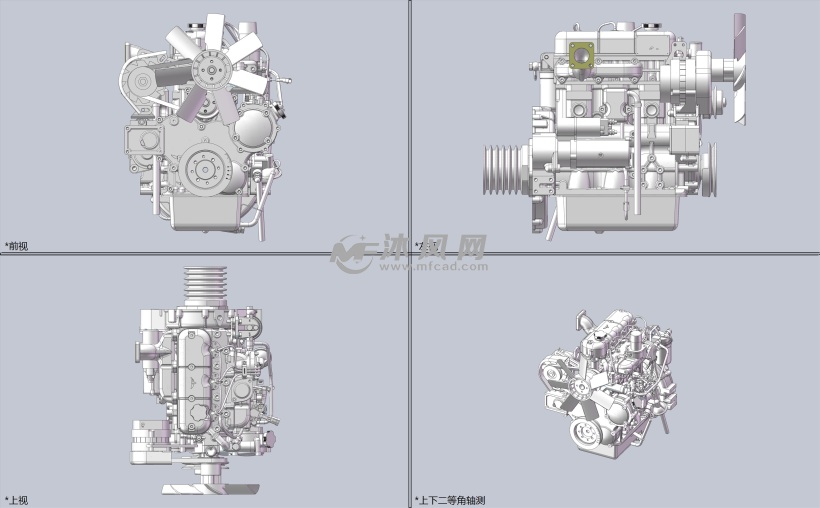 cf3b35g 三缸柴油发动机