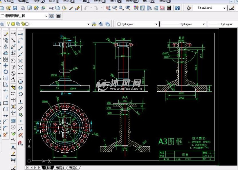 600lb型手转丝杆大闸门阀
