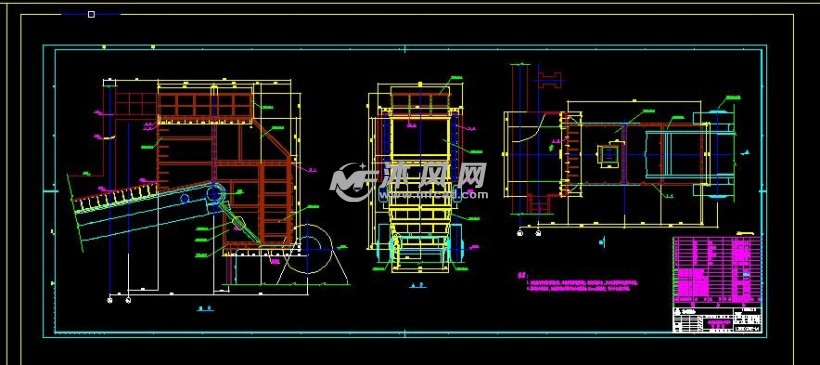 板式给料机排矿漏斗安装图