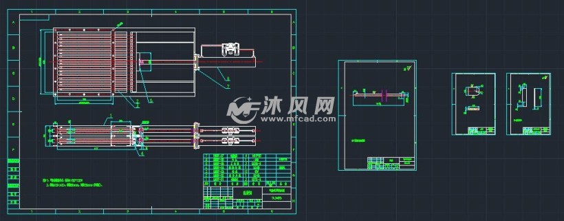 棒条阀图纸图片