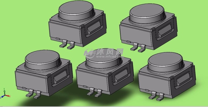 5种k8号触控开关模型