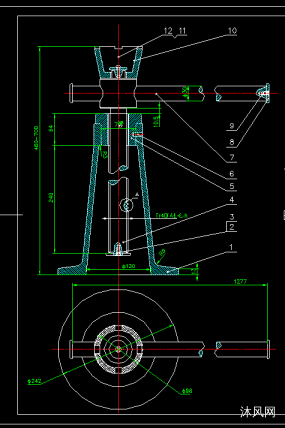 千斤顶图纸图纸合集的封面图
