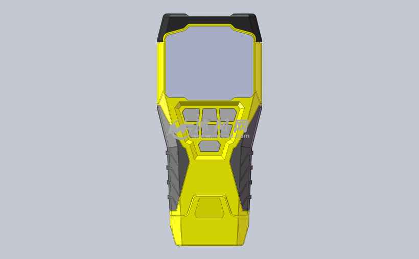 遥控手柄塑料外壳设计模型
