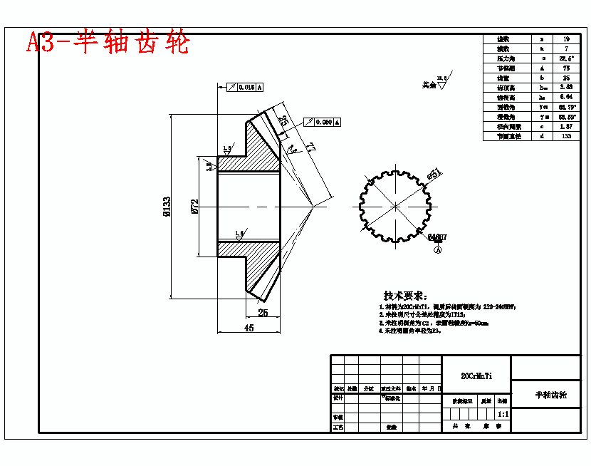 a2-主减速器齿轮轴a2-右壳a2-十字轴叉a1-左壳a2-法兰a0-驱动桥装配图