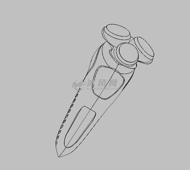 电动剃须刀结构
