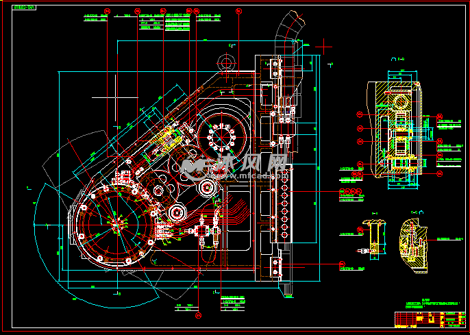 侧铣头,龙门铣头,万能铣头 dmg主轴 - 机床附件图纸 - 沐风网