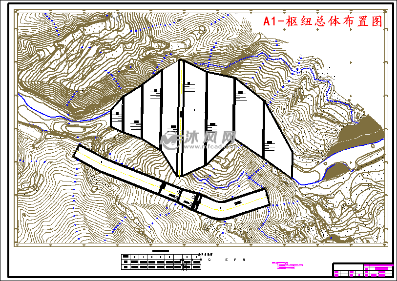 某河水利枢纽均质土石坝方案设计