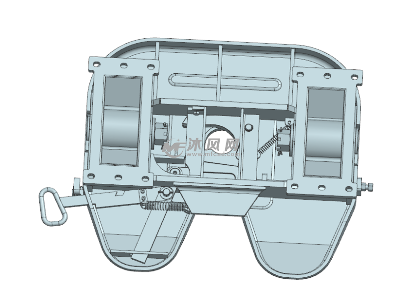 鞍式牵引座加重型